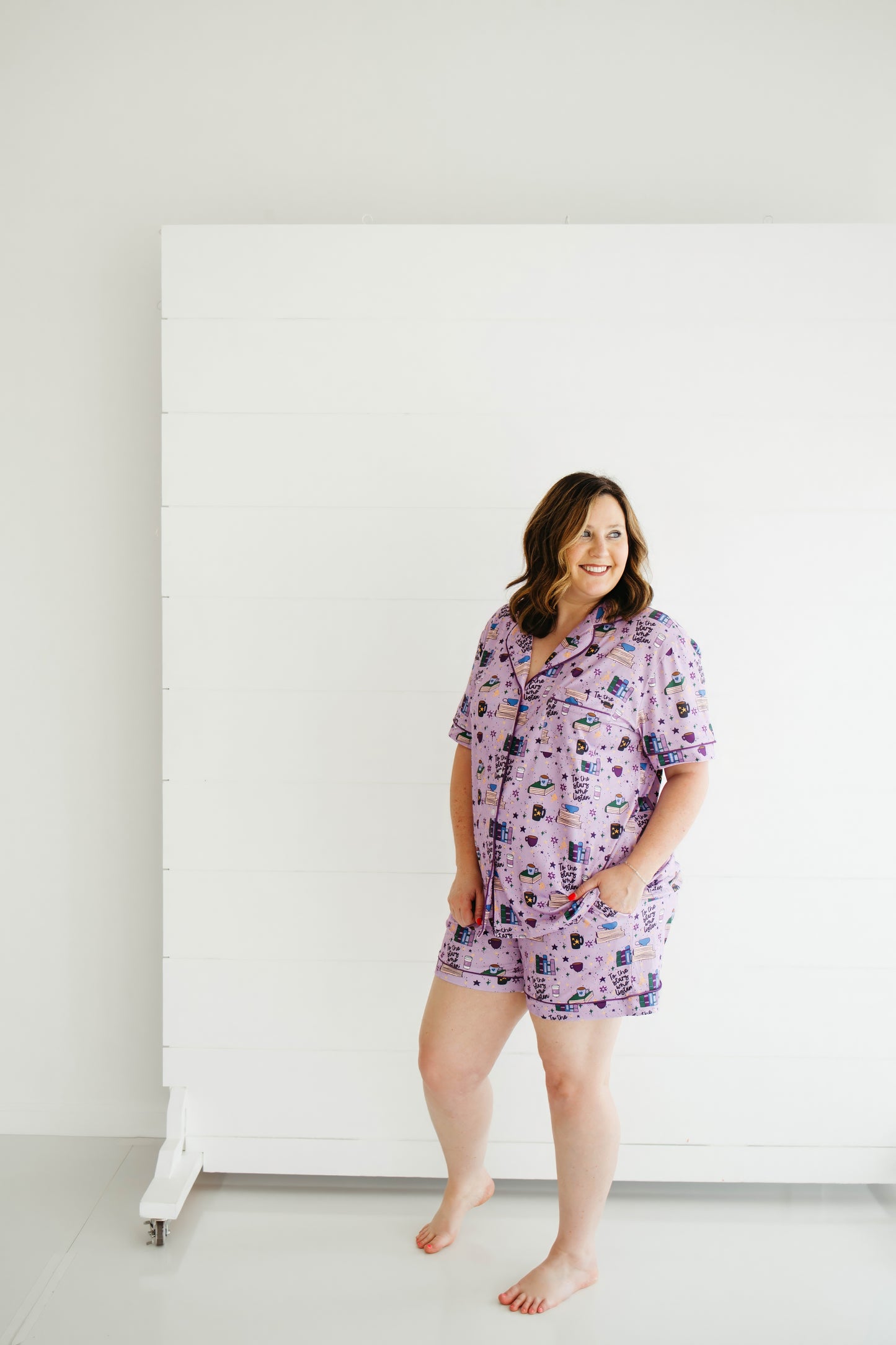 Emily Paige Designs Nightcourt Vibes PJ Short Set
