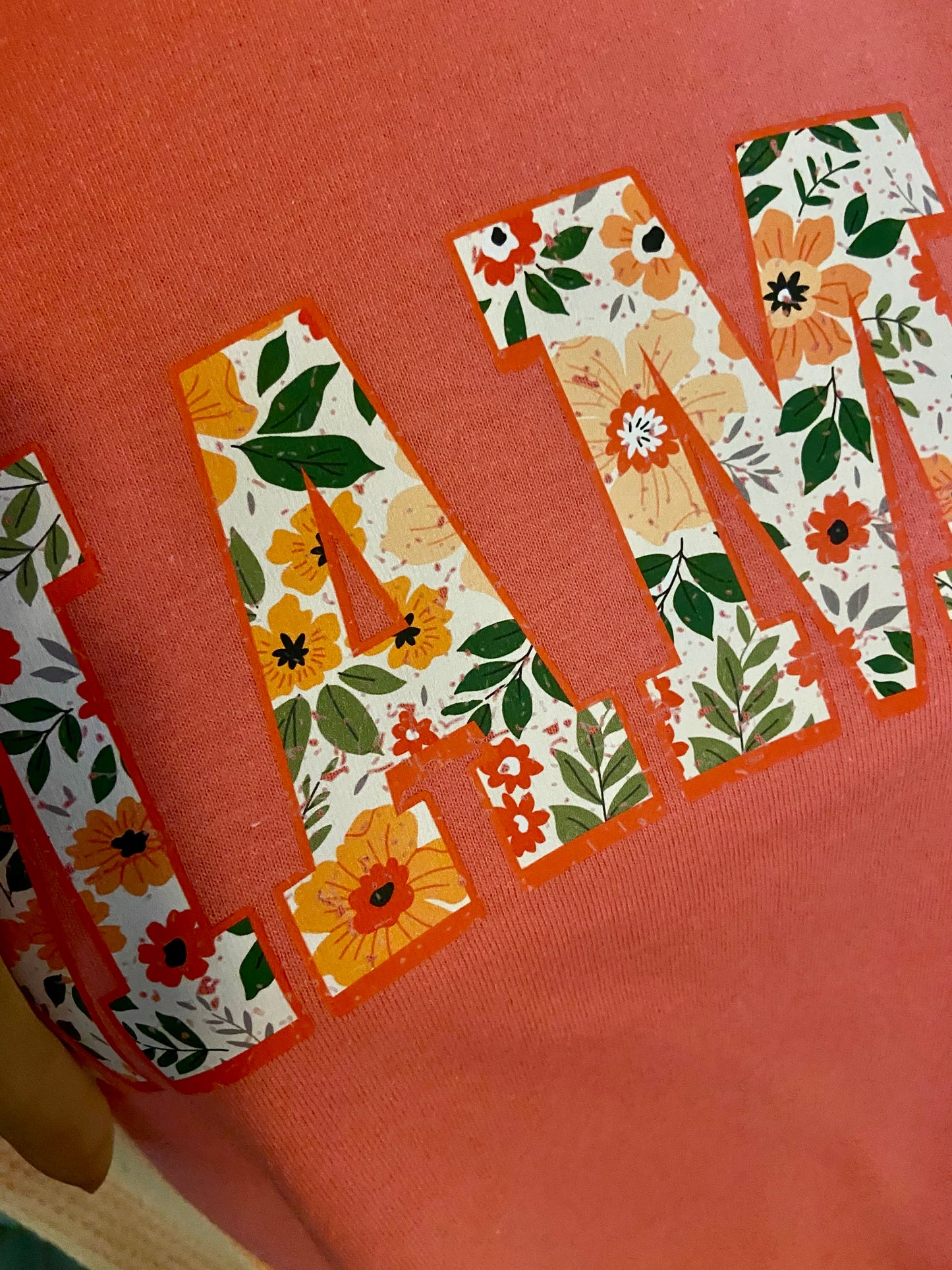 Neon Bloom Mama Tee