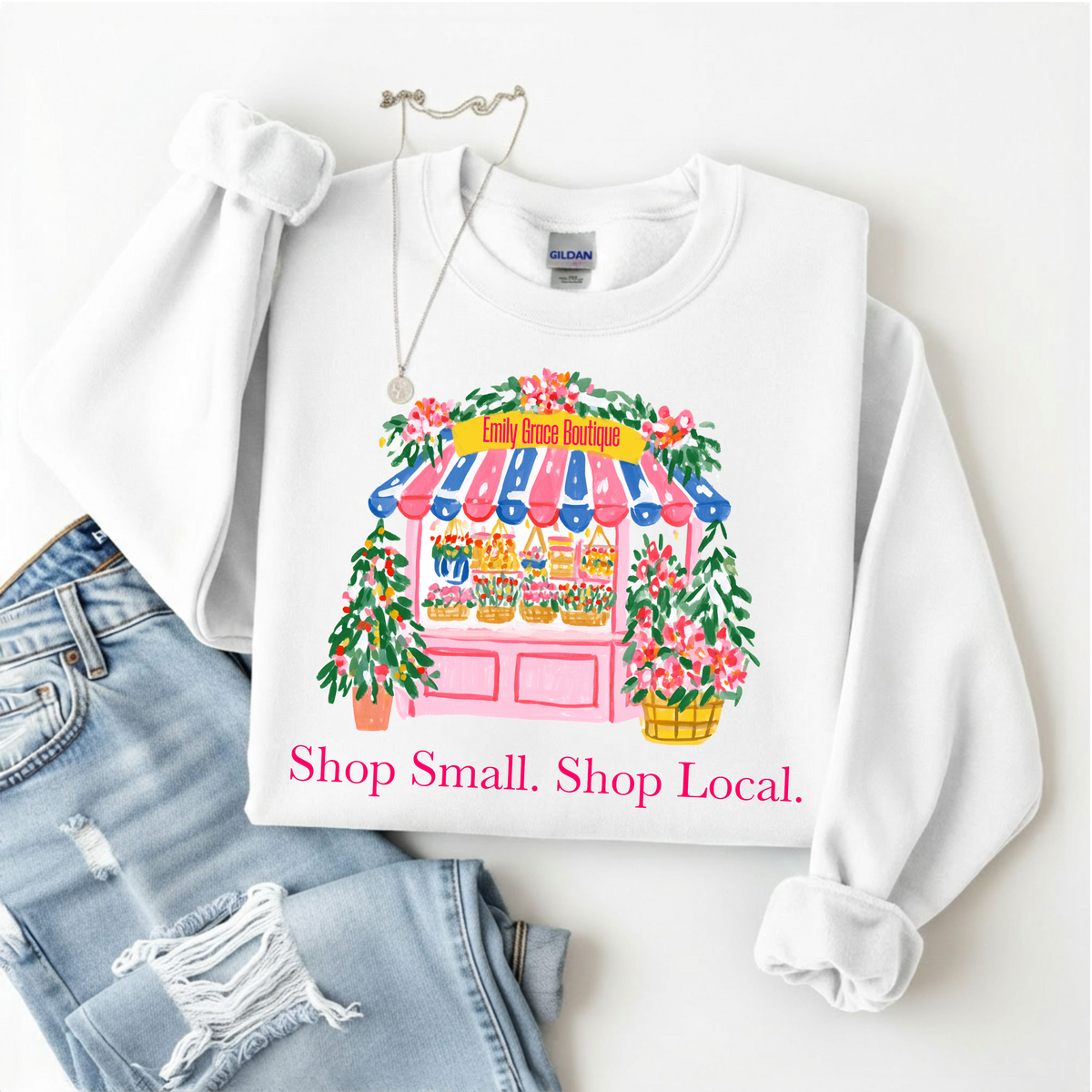 Shop Small Tee/Sweatshirt by Emily Paige