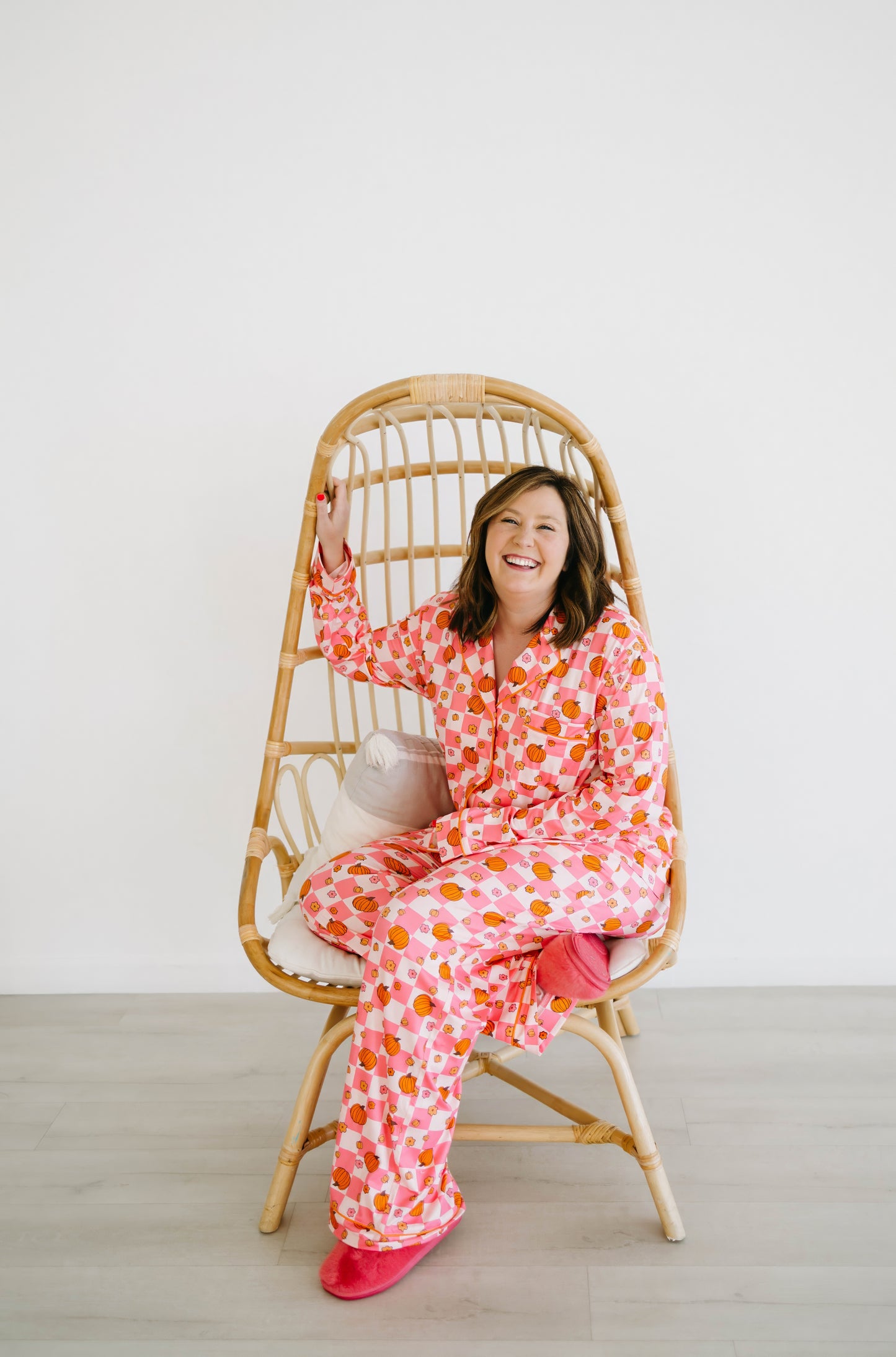 Emily Paige Designs Retro Pumpkin PJ Set Deposit