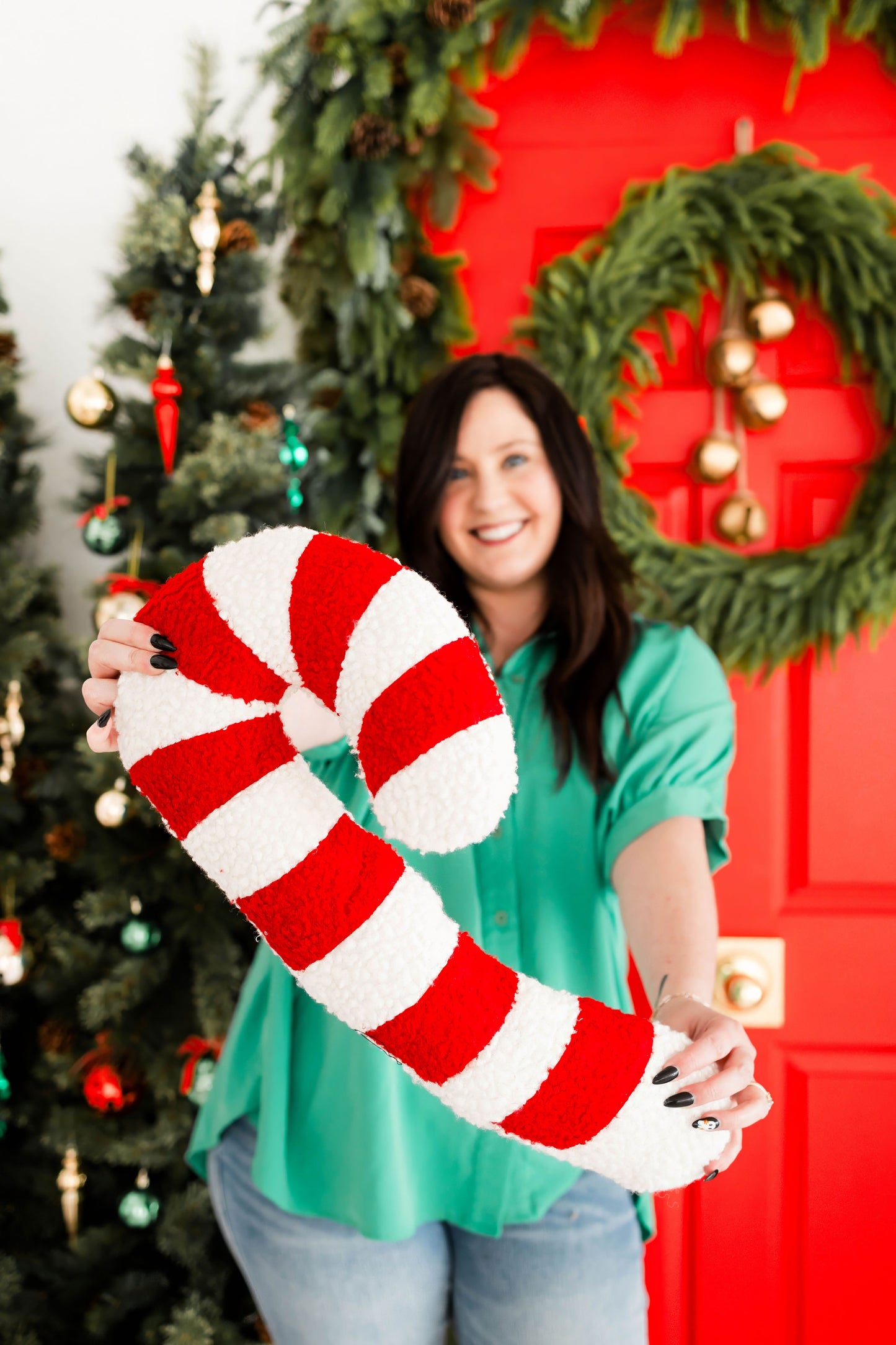 Christmas Sherpa Pillow
