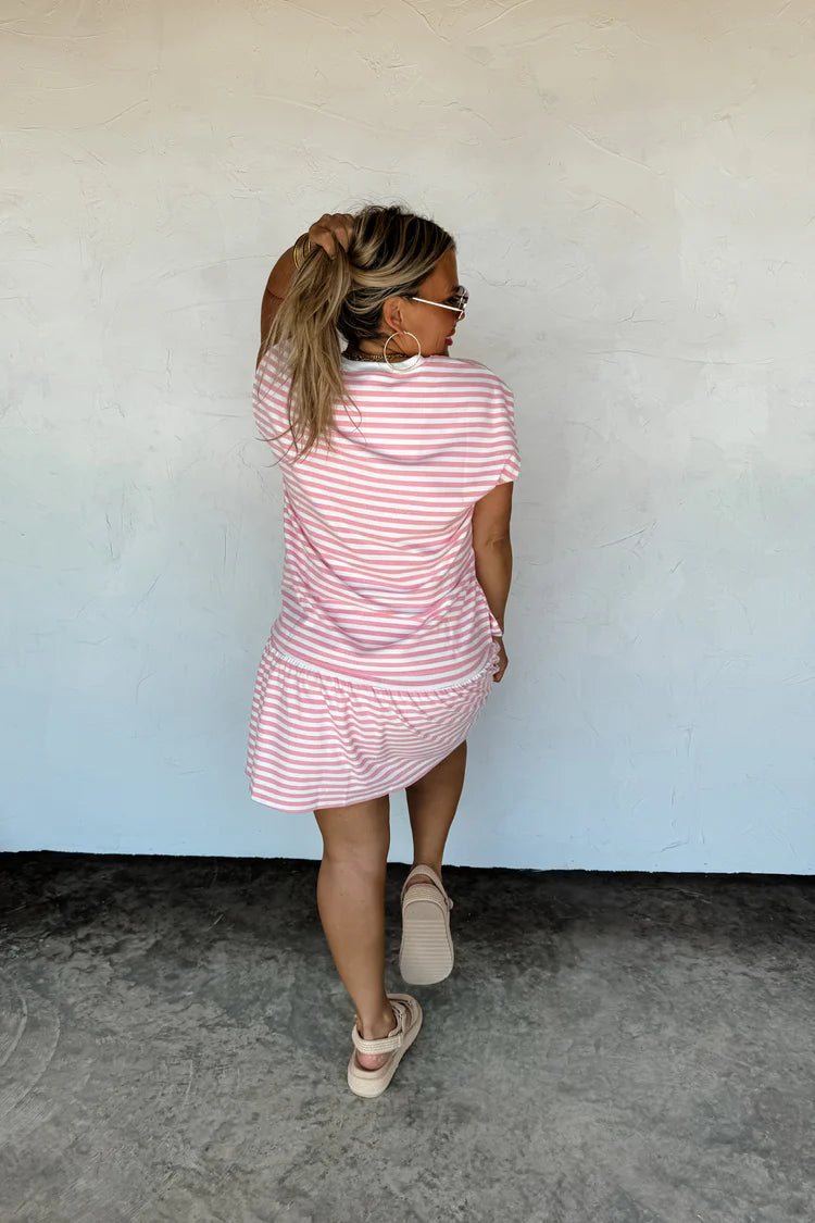 Coastal Stripes Skort Set