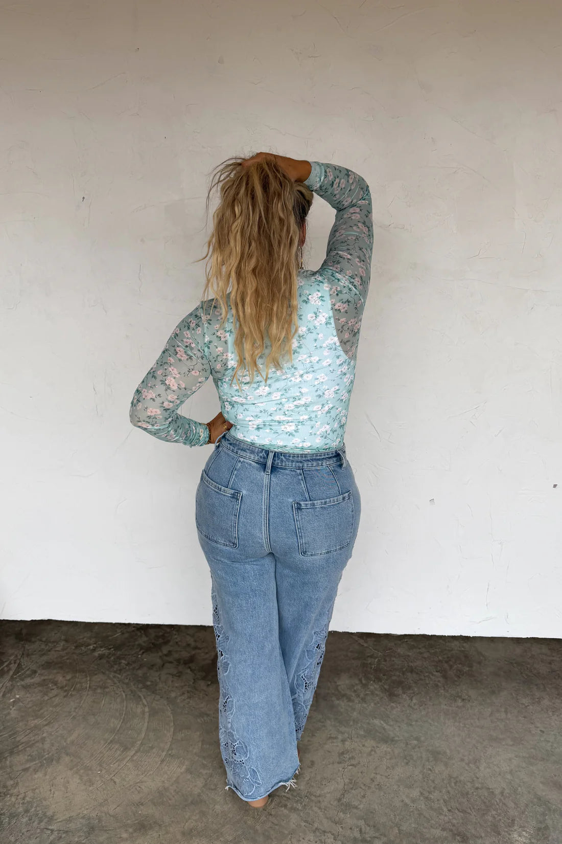 Blakeley Spring Mesh Top