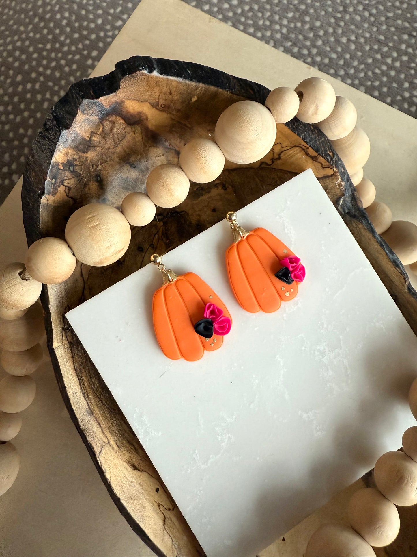 Clover Clay Handmade Earrings for EGB