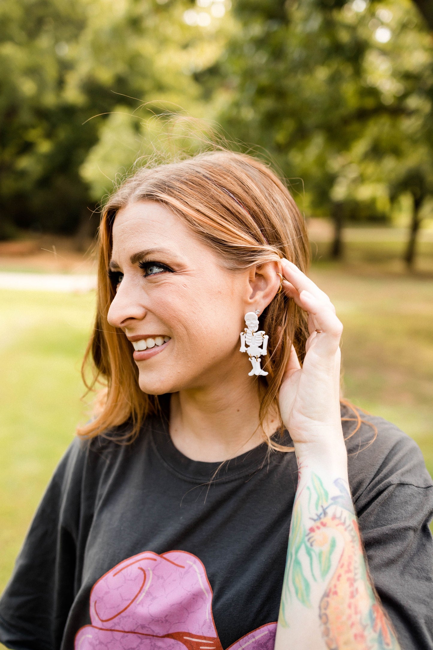 Speckled Sage Fall Earrings Collection
