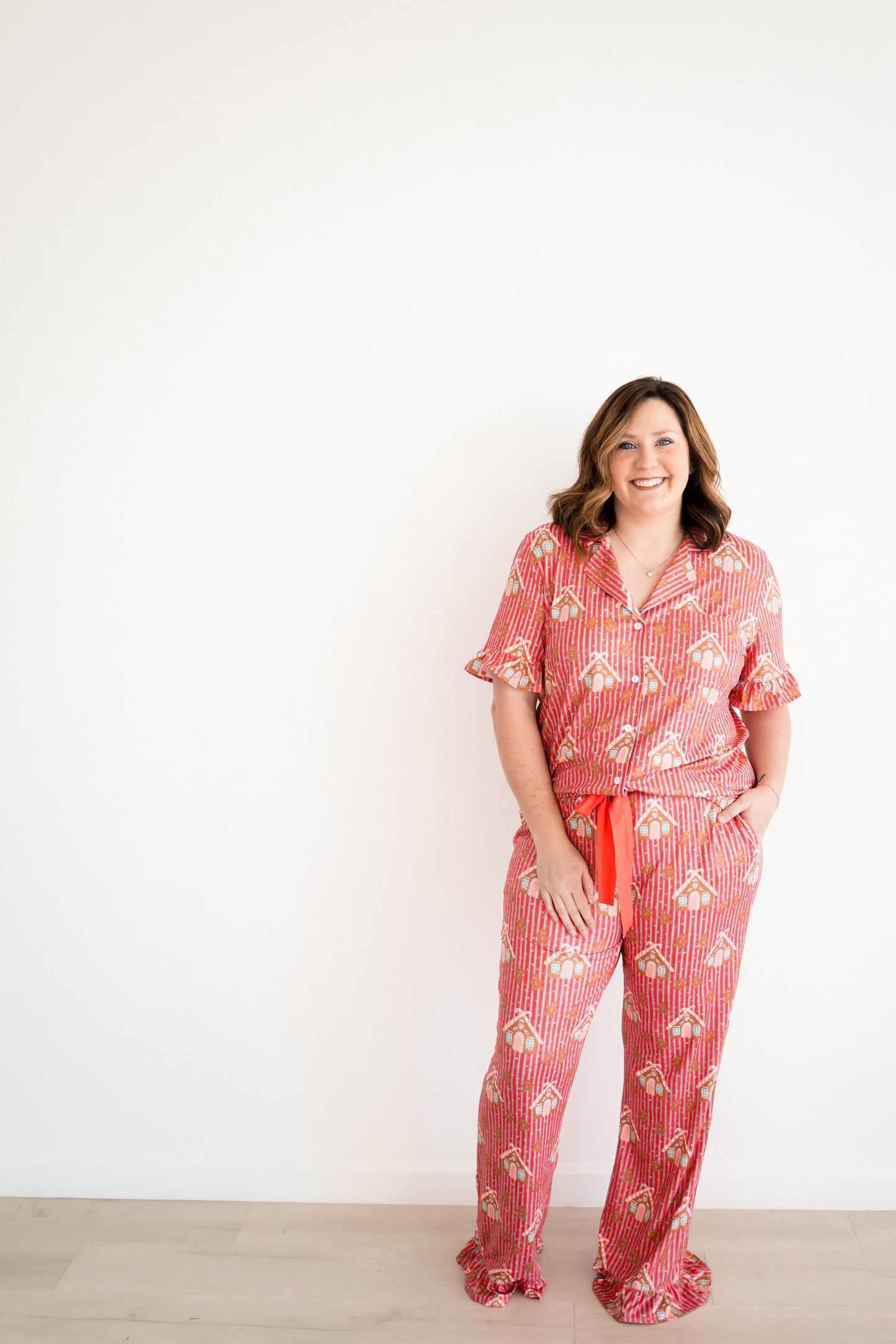 Emily Paige Designs Gingerbread PJ Set Deposit