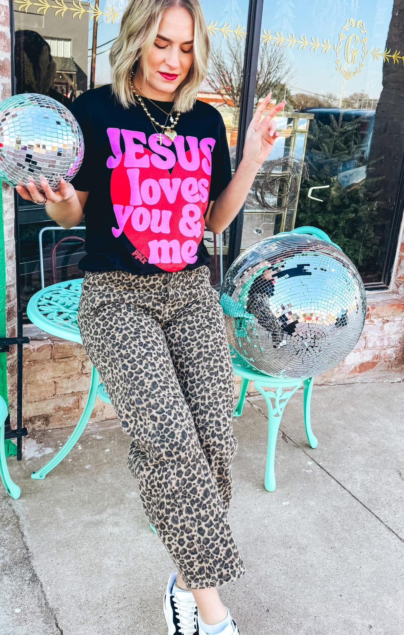 Jesus Loves You & Me Tee