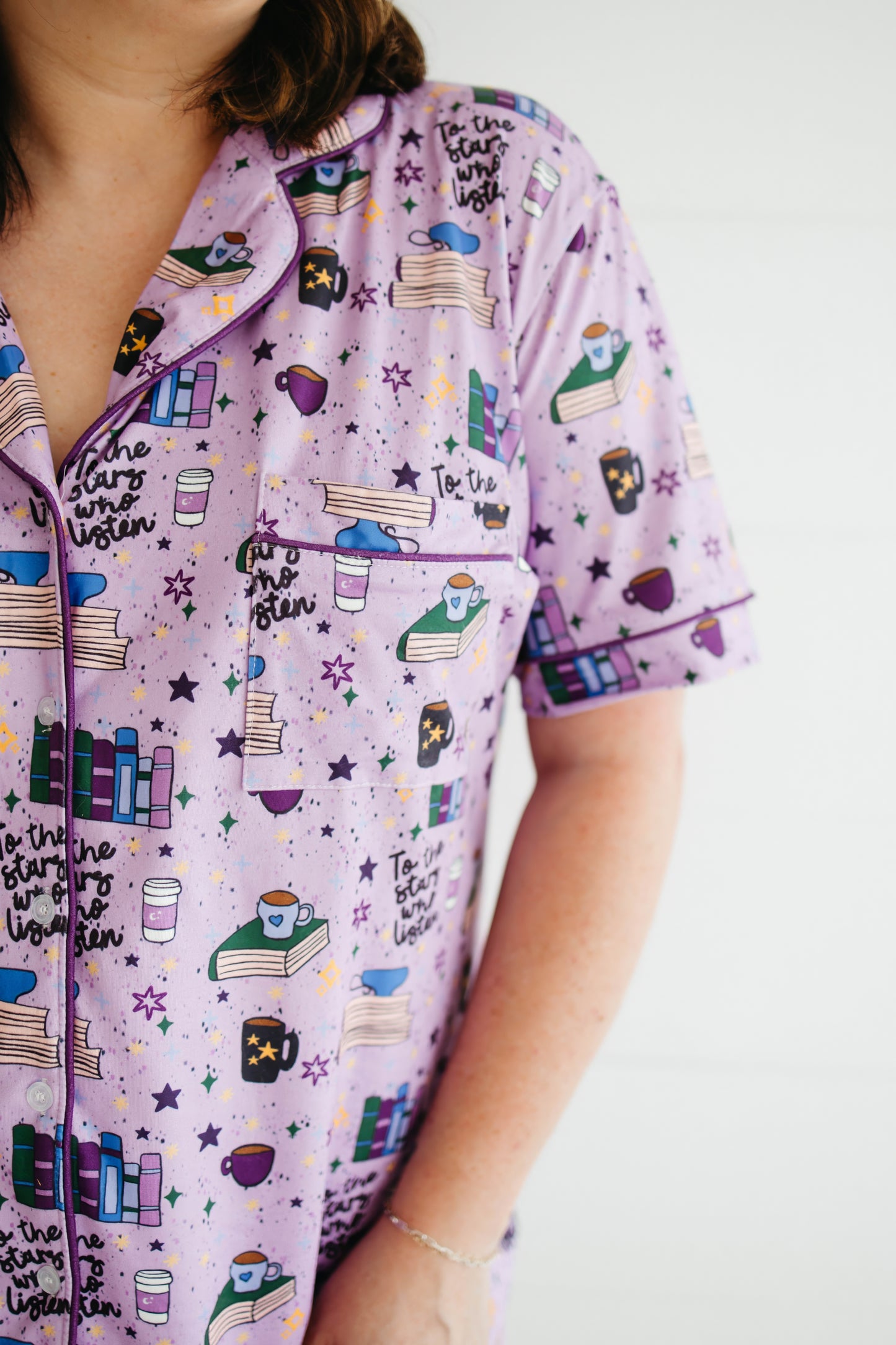 Emily Paige Designs Nightcourt Vibes PJ Short Set