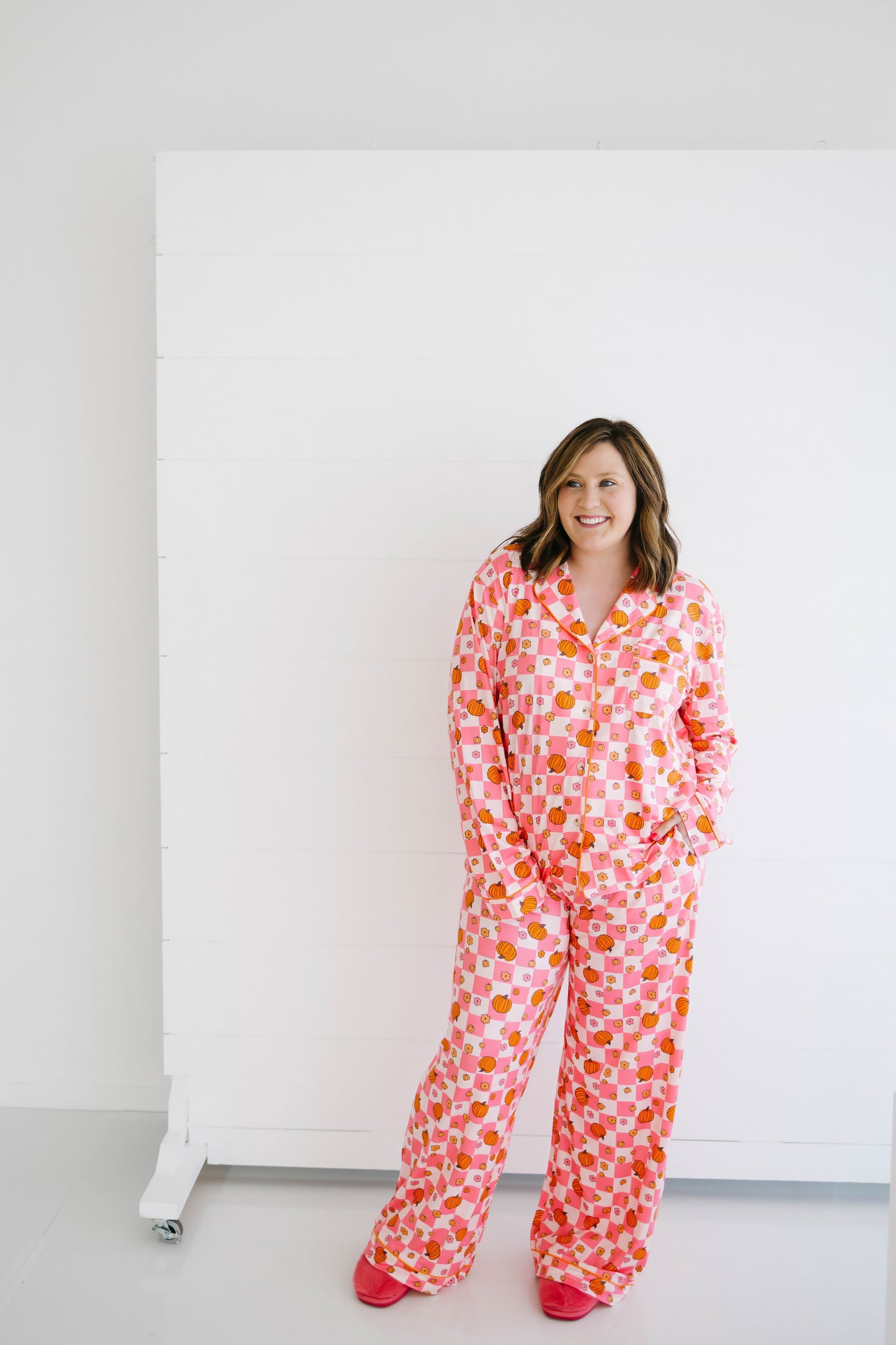 Emily Paige Designs Retro Pumpkin PJ Set Deposit