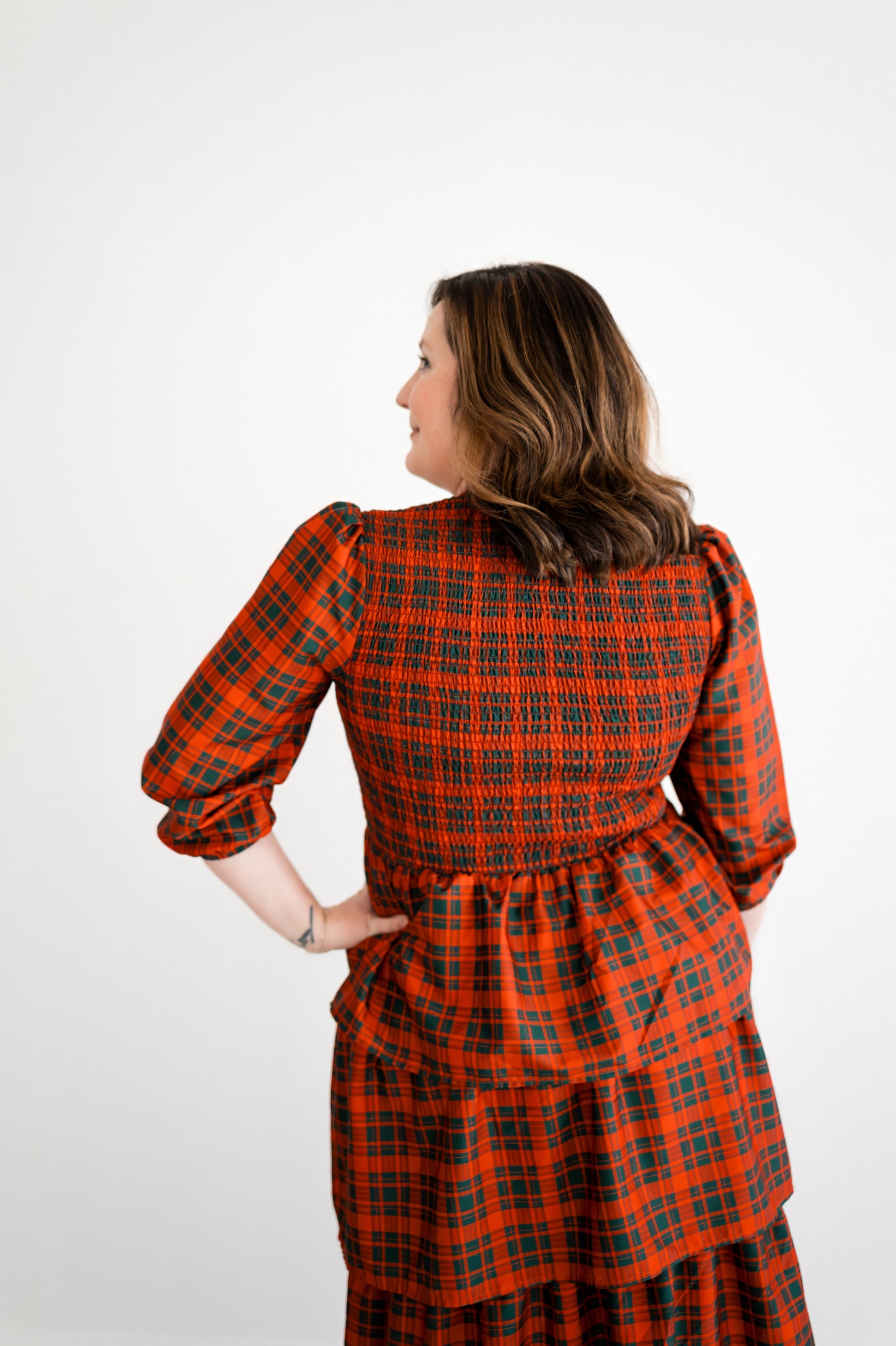 Emily Paige Designs Christmas Plaid Maxi Deposit