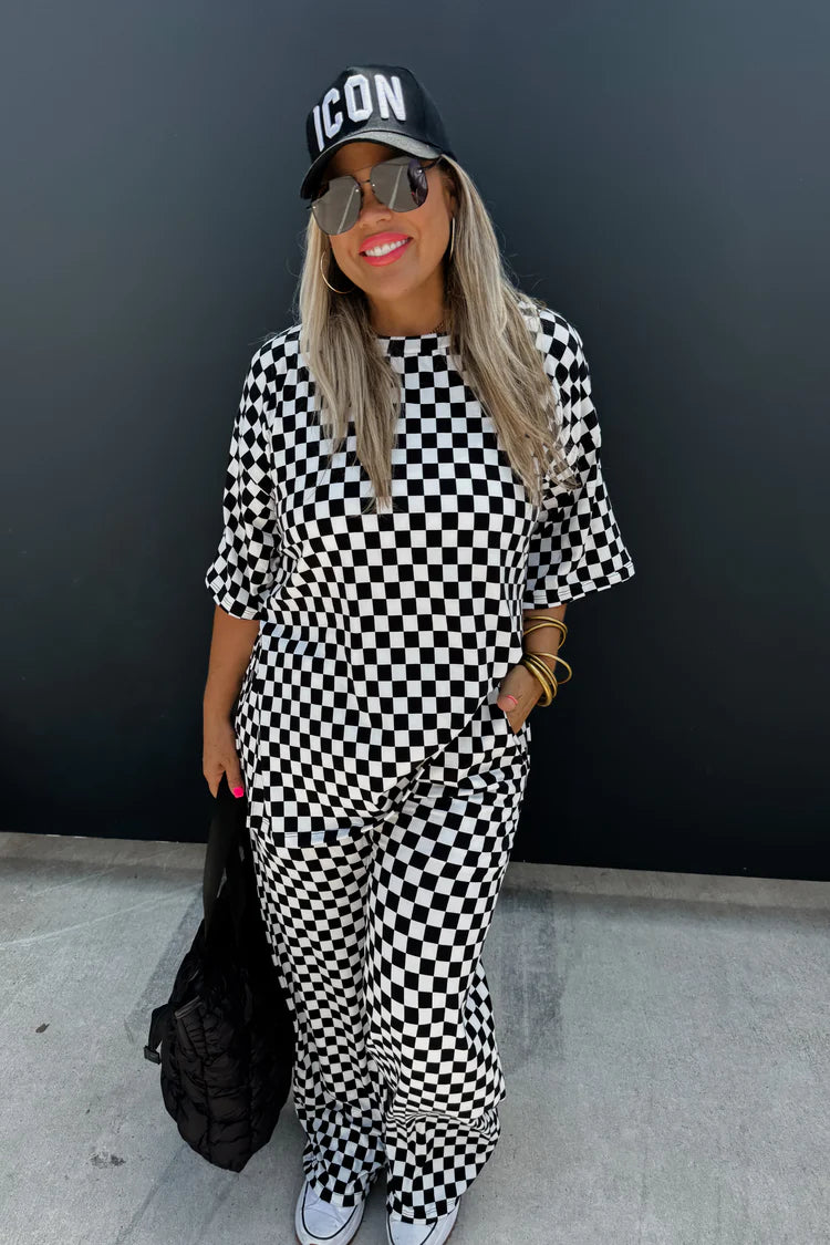 Be Bold Checkered Set