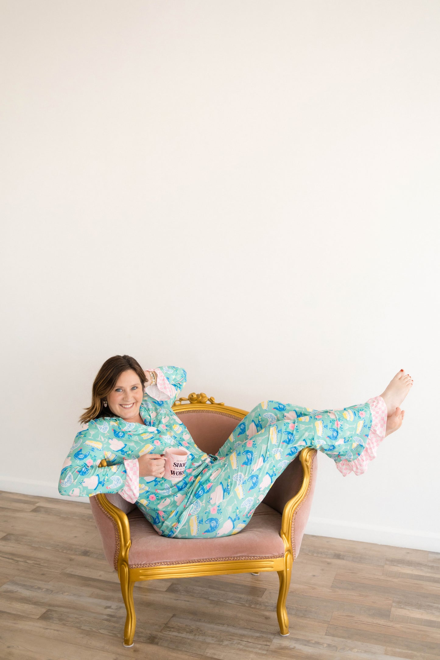 Emily Paige Designs Classy Chickens PJ Set Deposit