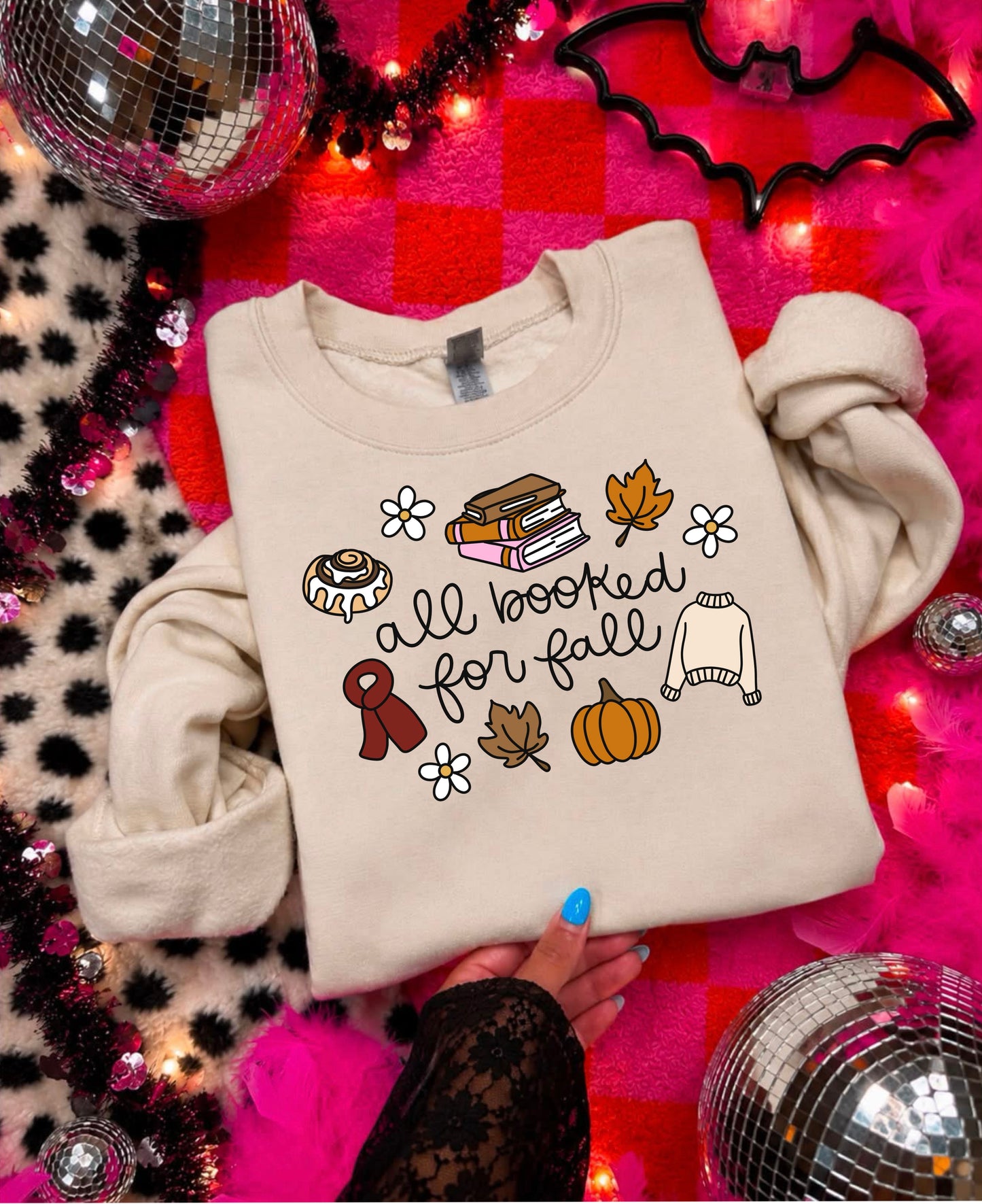 All Booked For Fall Tee/Sweatshirt