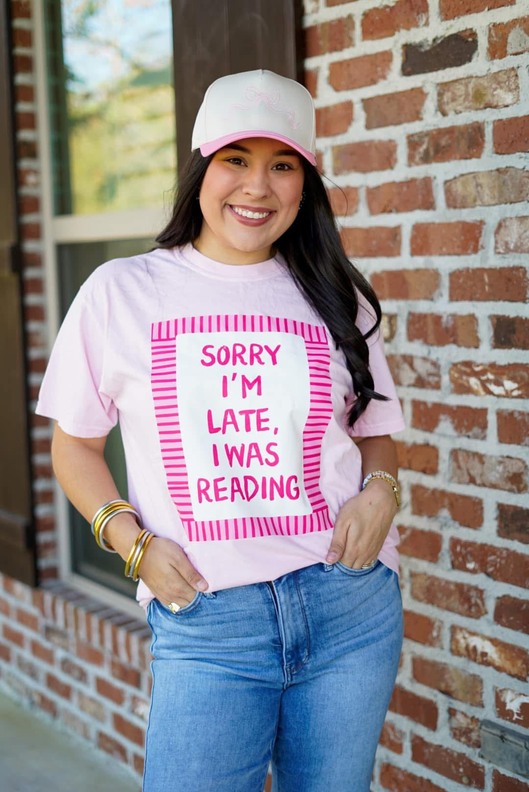 Sorry I’m Late I Was Reading Tee Pre-order
