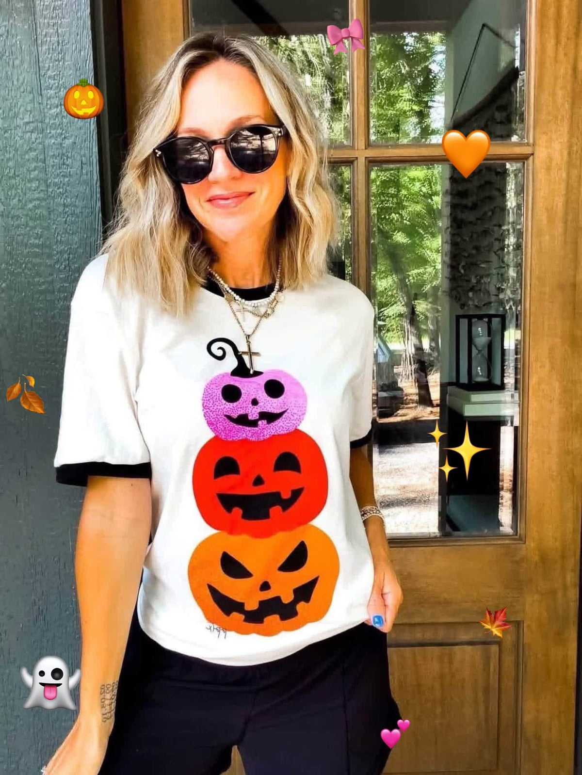 PPTX Pumpkin Stack Tee