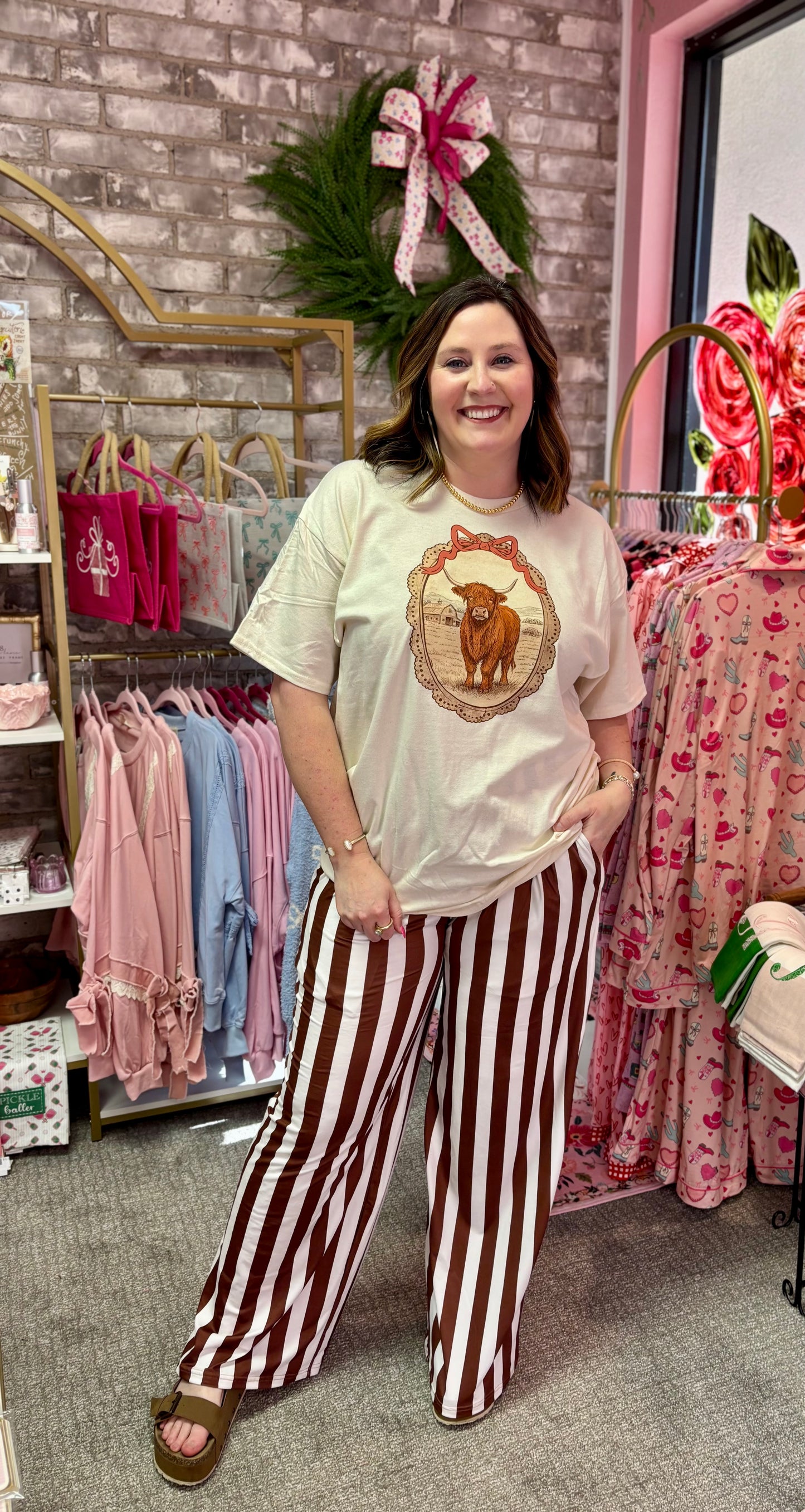 Highland Cow Tee