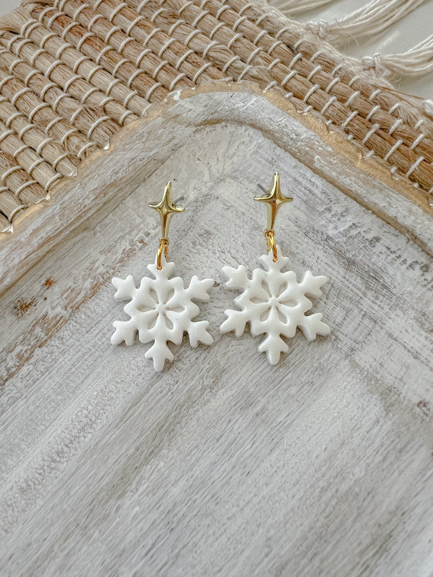 Speckled Sage Christmas Earrings 2024 for EGB