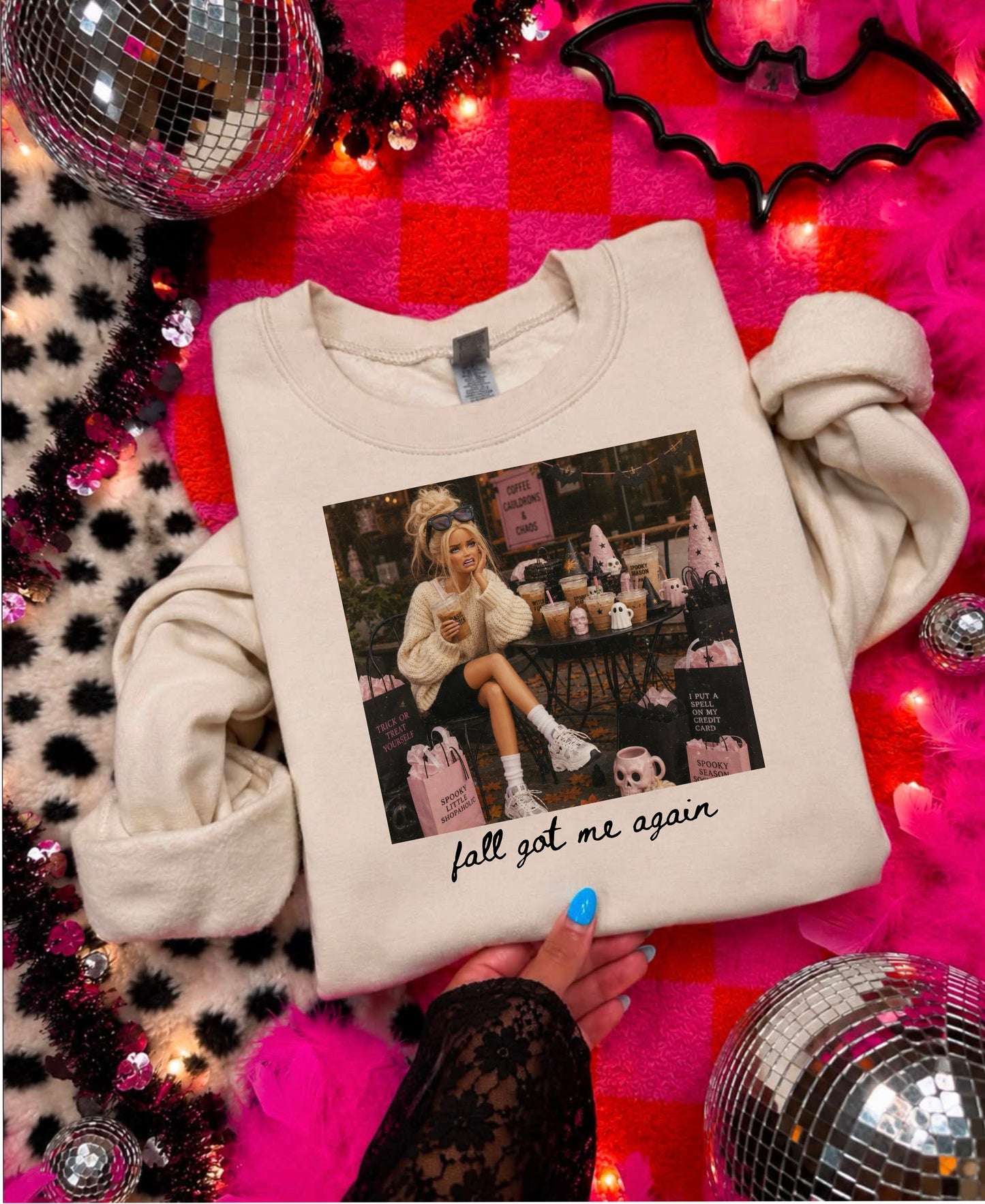 Fall Got Me Again Tee Sweatshirt