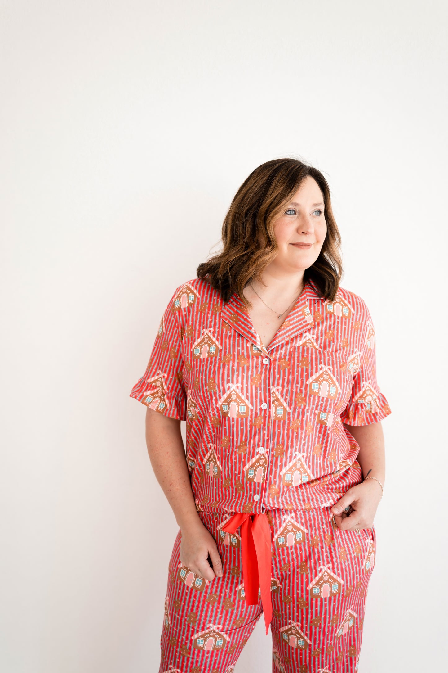 Emily Paige Designs Gingerbread PJ Set Deposit