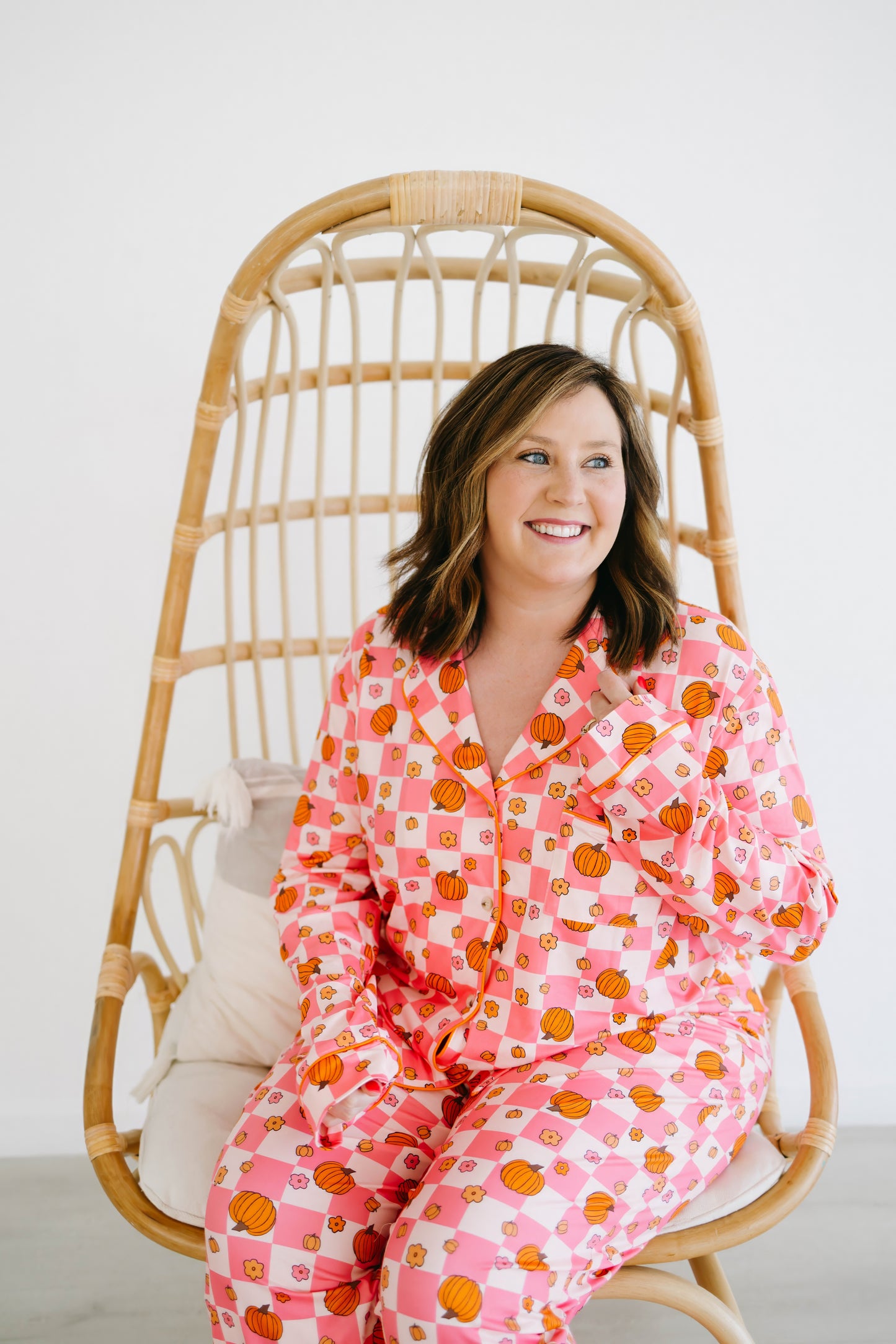 Emily Paige Designs Retro Pumpkin PJ Set Deposit