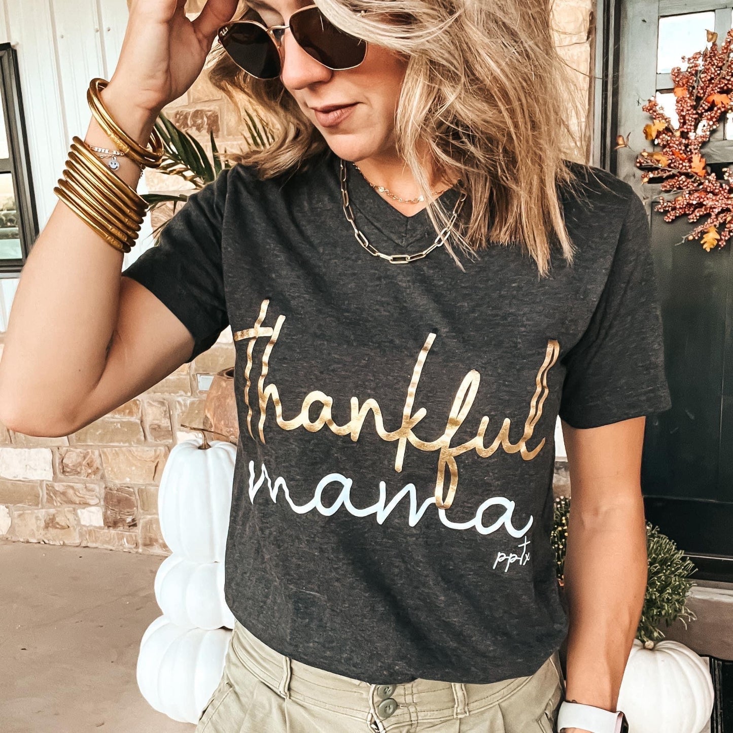 Thankful Mama Tee