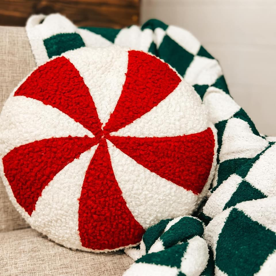 Christmas Sherpa Pillow