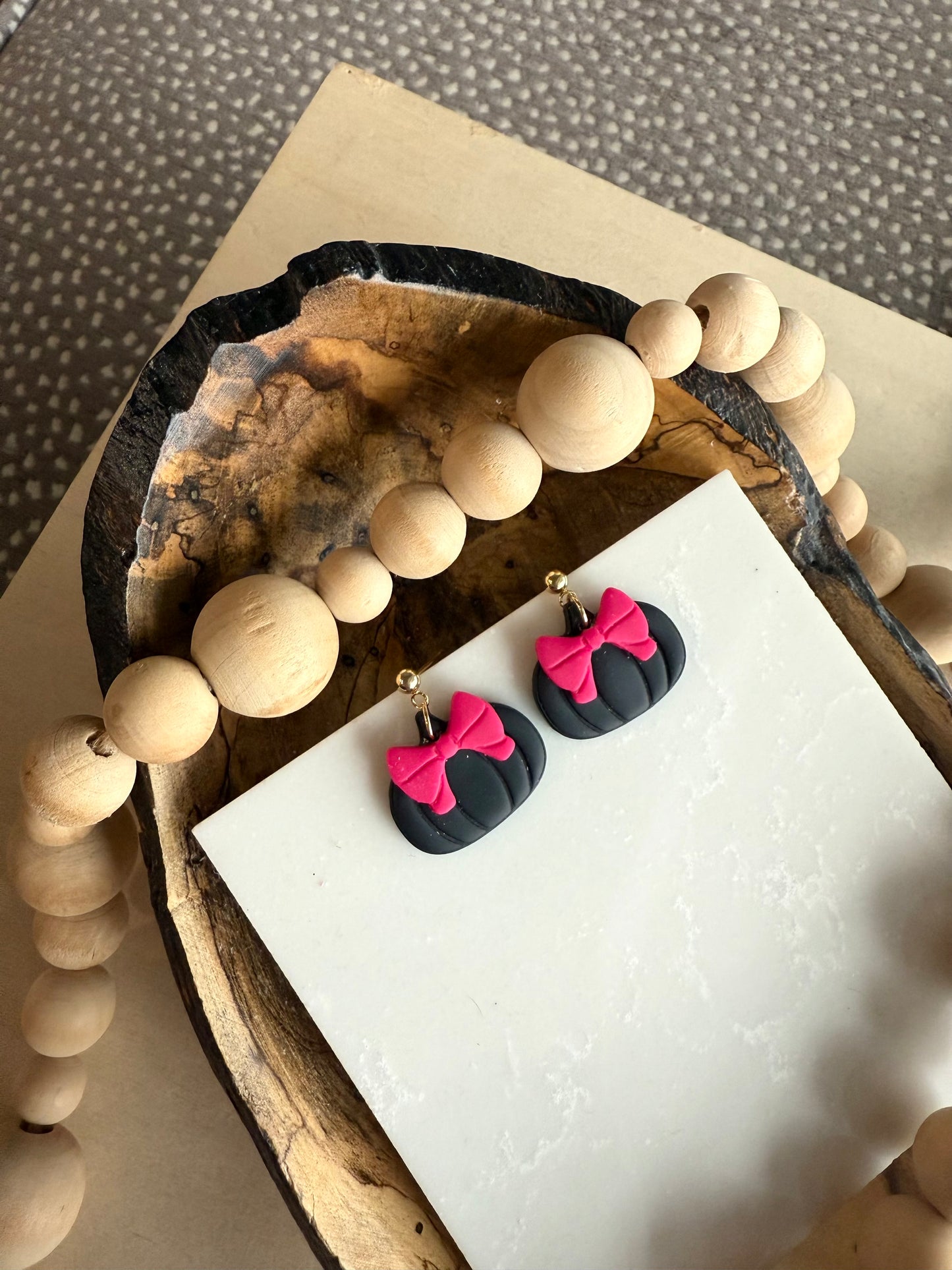 Clover Clay Handmade Earrings for EGB