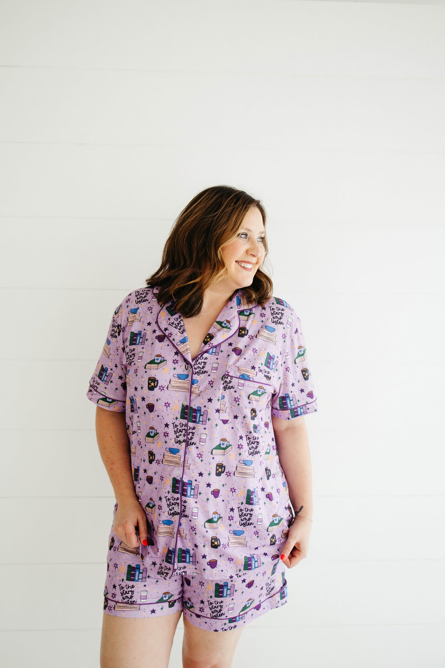 Emily Paige Designs Nightcourt Vibes PJ Short Set