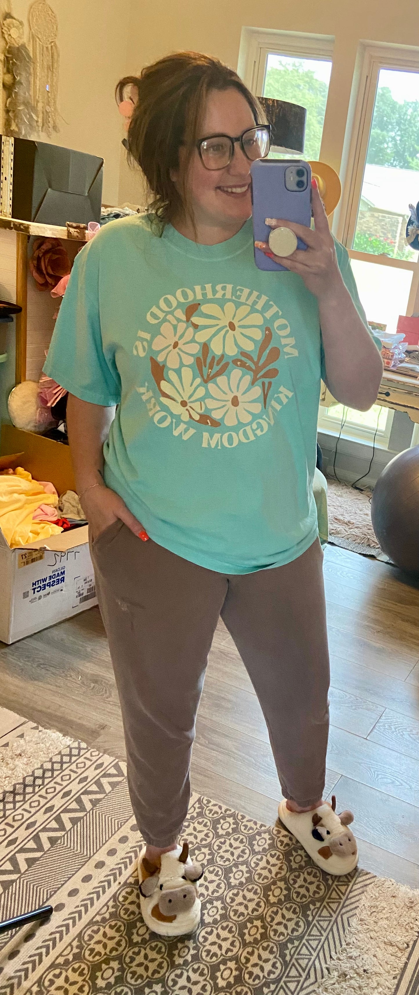 Motherhood is Kingdom Work Tee