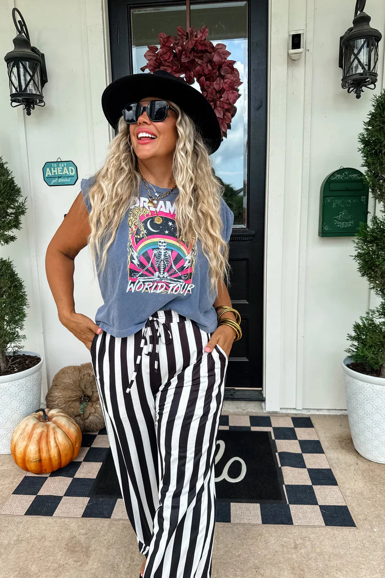 Vertical Vibes Striped Pants Deposit