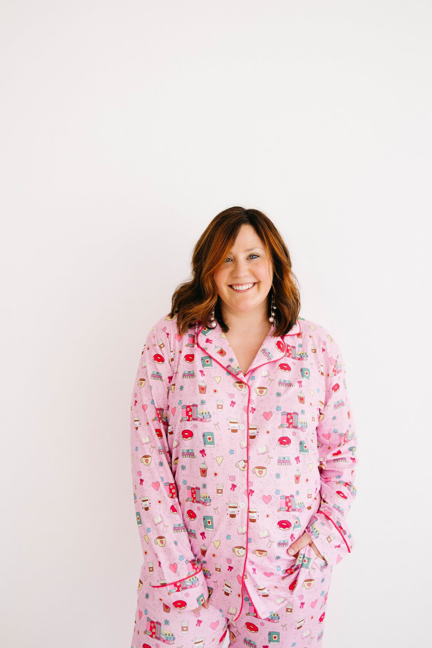 Emily Paige Designs Book & Coffee Lover Pj Set