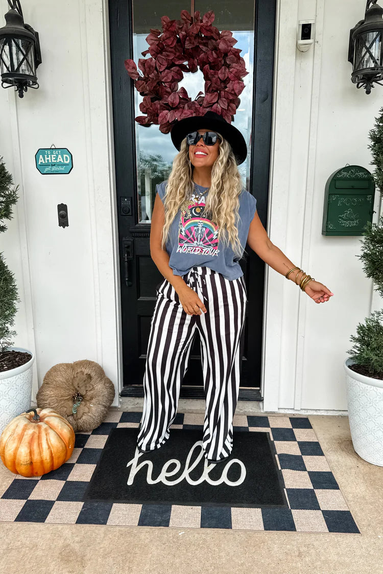 Vertical Vibes Striped Pants Deposit