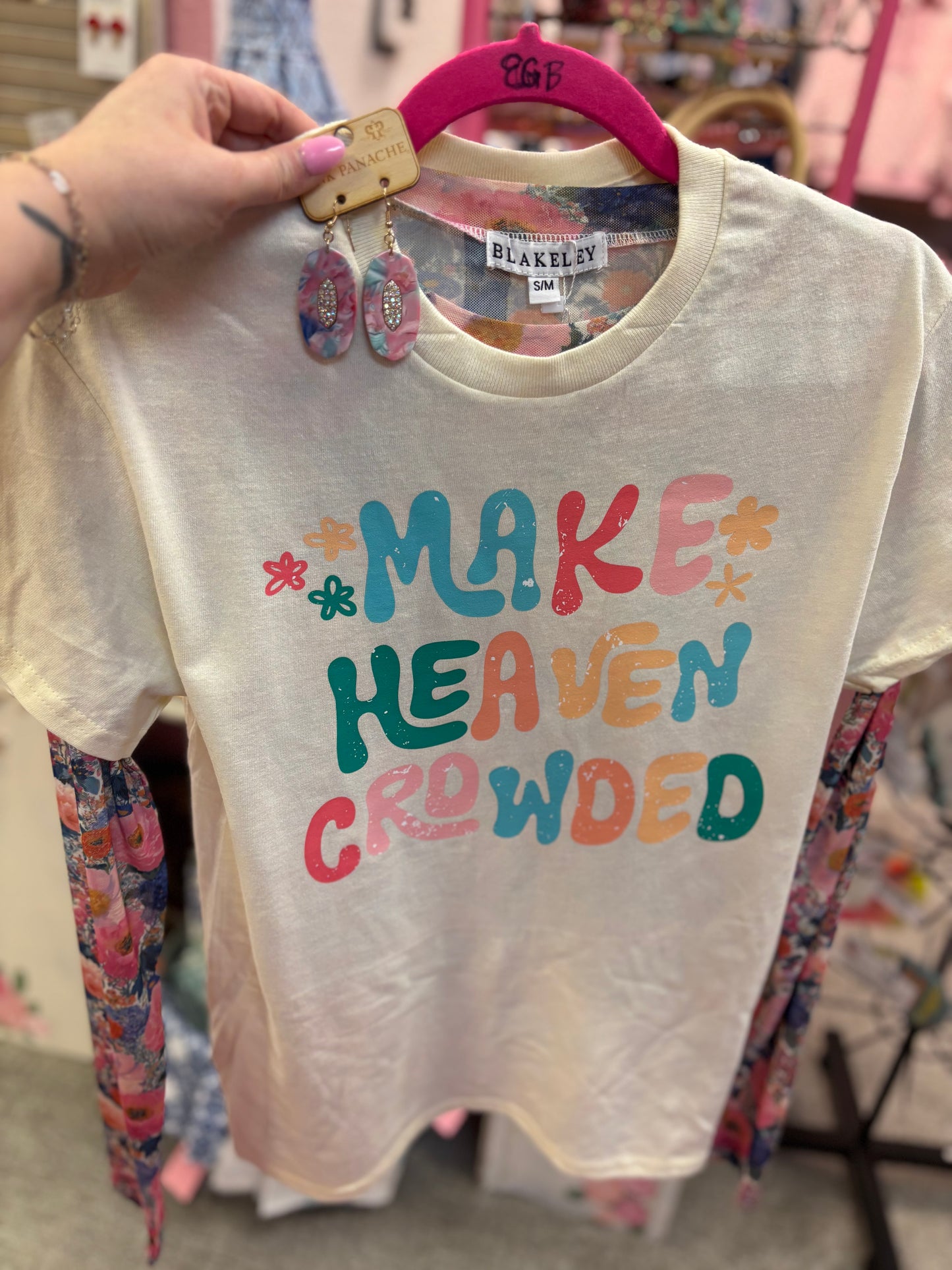 Make Heaven Crowded Daisy Tee