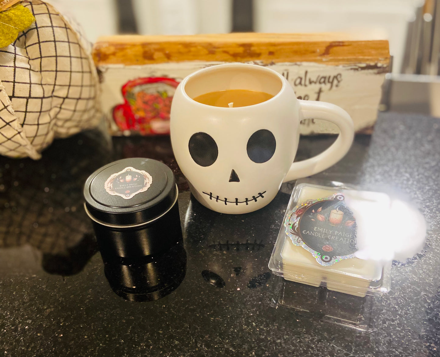 Pumpkin Caramel Crunch Scented Candles
