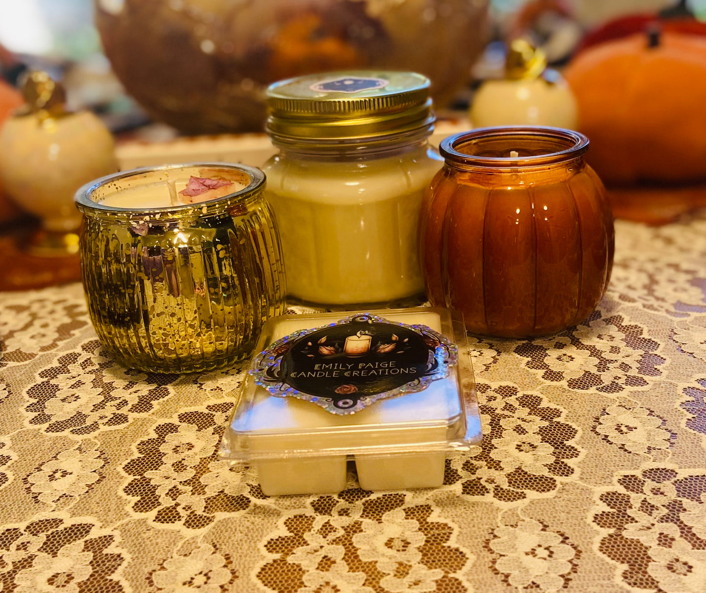 Tobacco Caramel Scented Candles
