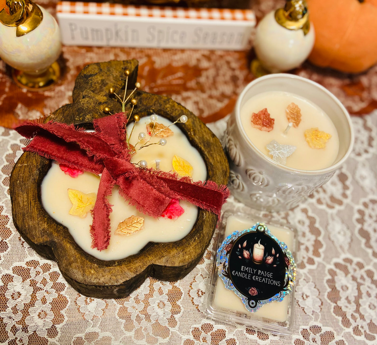 Pumpkin Spice Buttercream Scented Candle