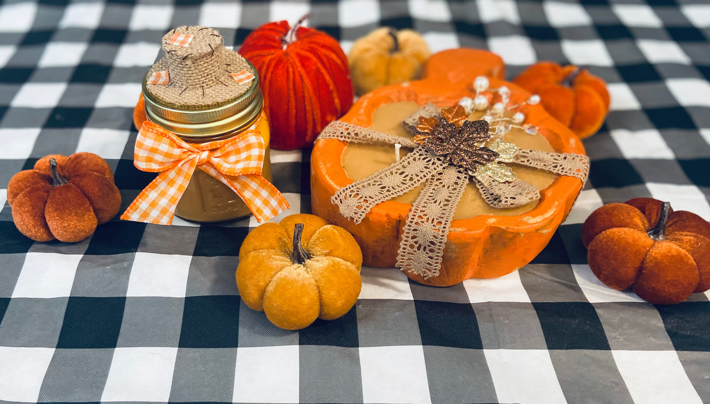 Marshmallow Pumpkin Latte Scented Candle