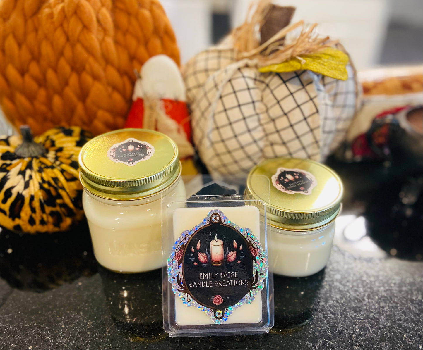 Black Night Phoenix Candle