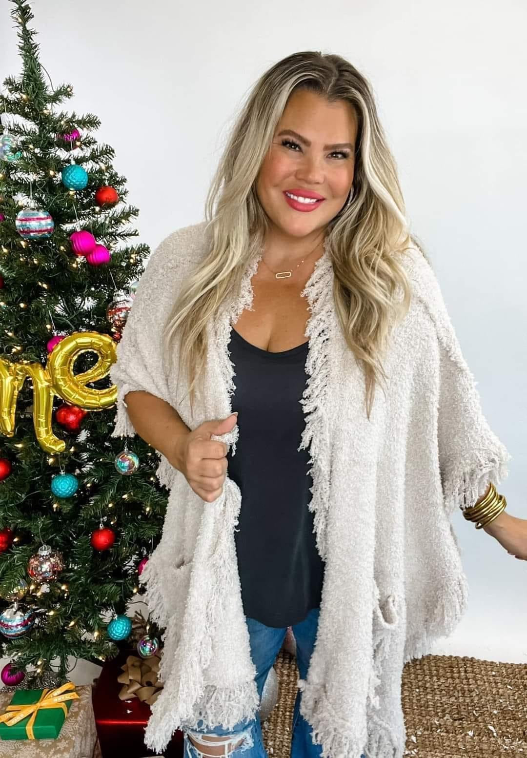 Angel Fringe Shawl