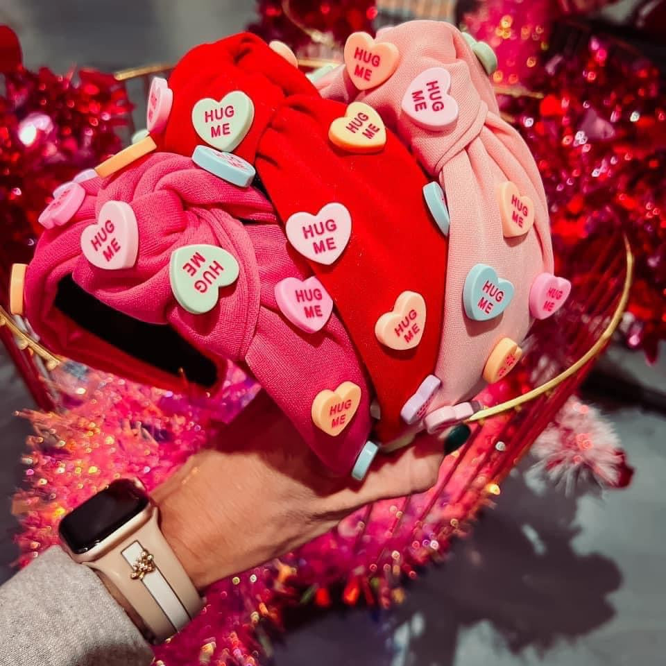 Conversation Heart Headbands
