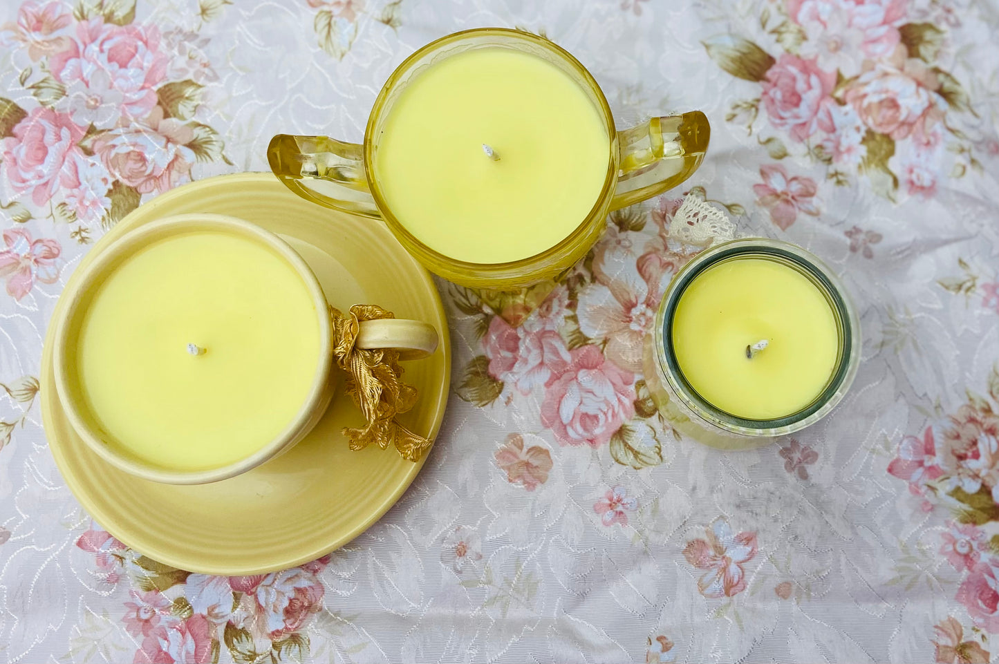 Lemon Chiffon Candles
