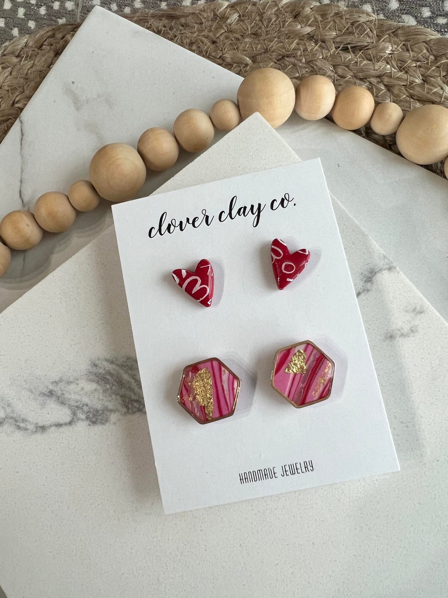 EGB Valentine’s Day Earring Collection By Clover Clay