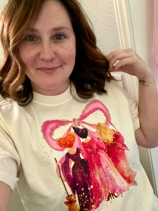 Glitter Witch Sister Tee
