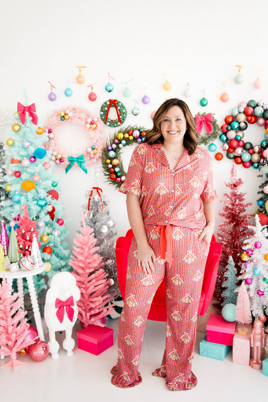 Emily Paige Designs Gingerbread PJ Set Deposit