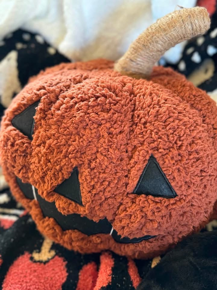 Fall Sherpa Pillows