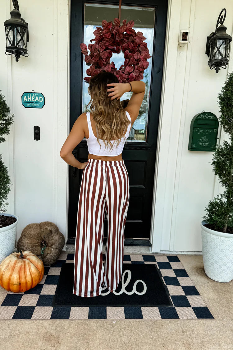 Vertical Vibes Striped Pants Deposit