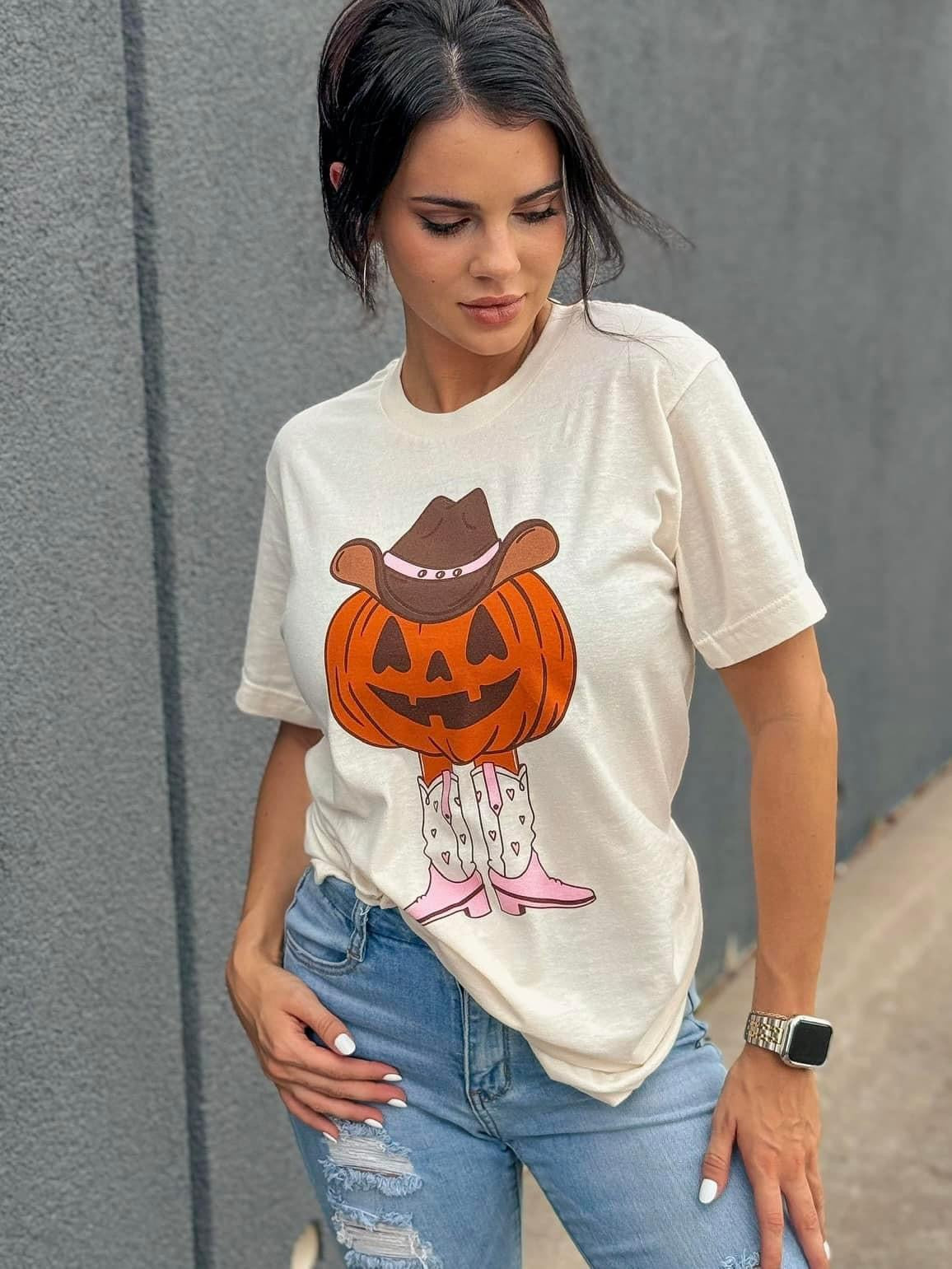 Howdy Pumpkin Tee