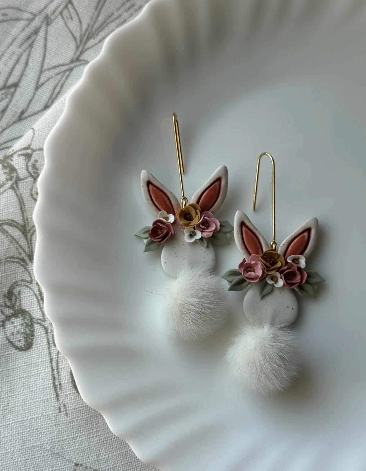 Spring/Easter Clay Earrings Pre-Order