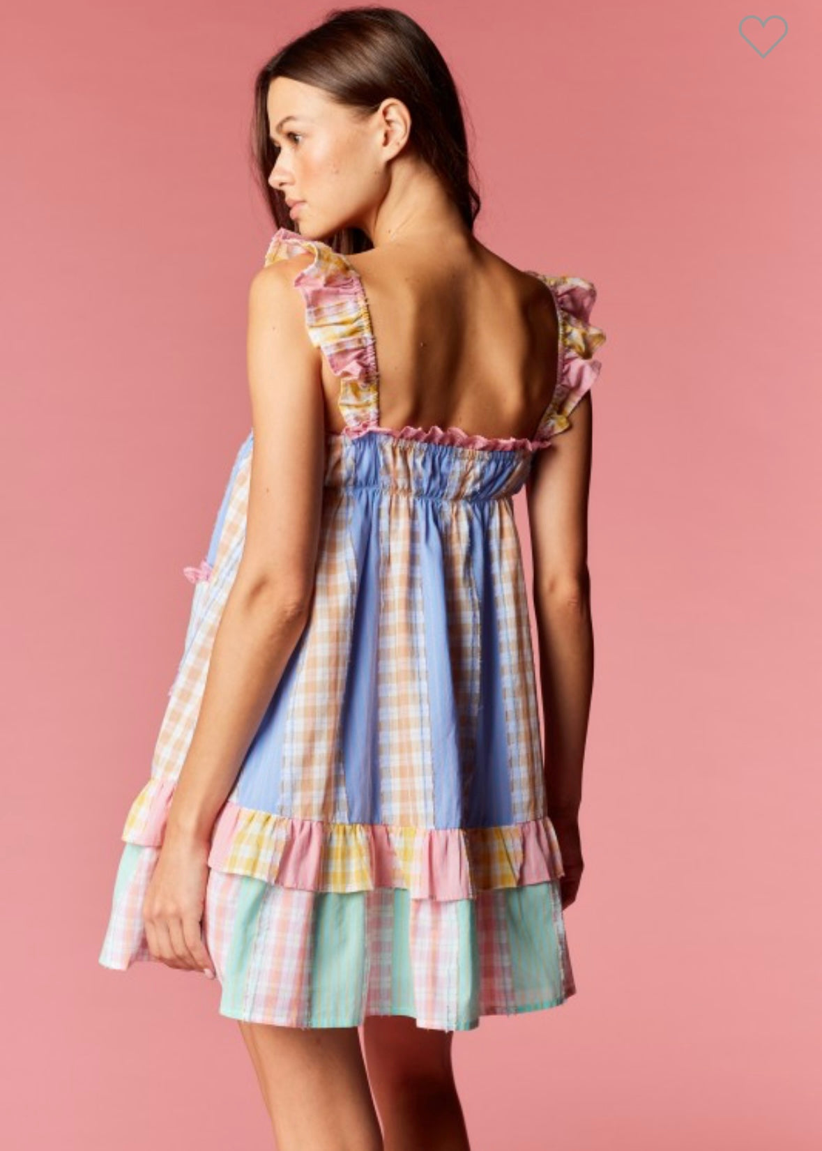 Pastel Patchwork Dress IN STOCK