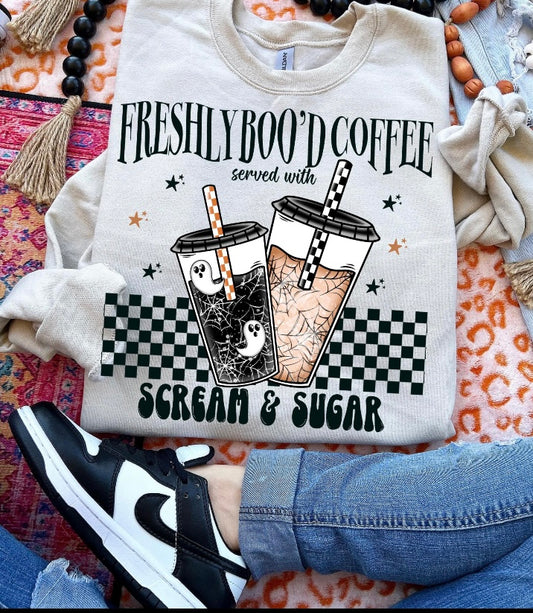 Freshly Boo’d Coffee Tee/Sweatshirt